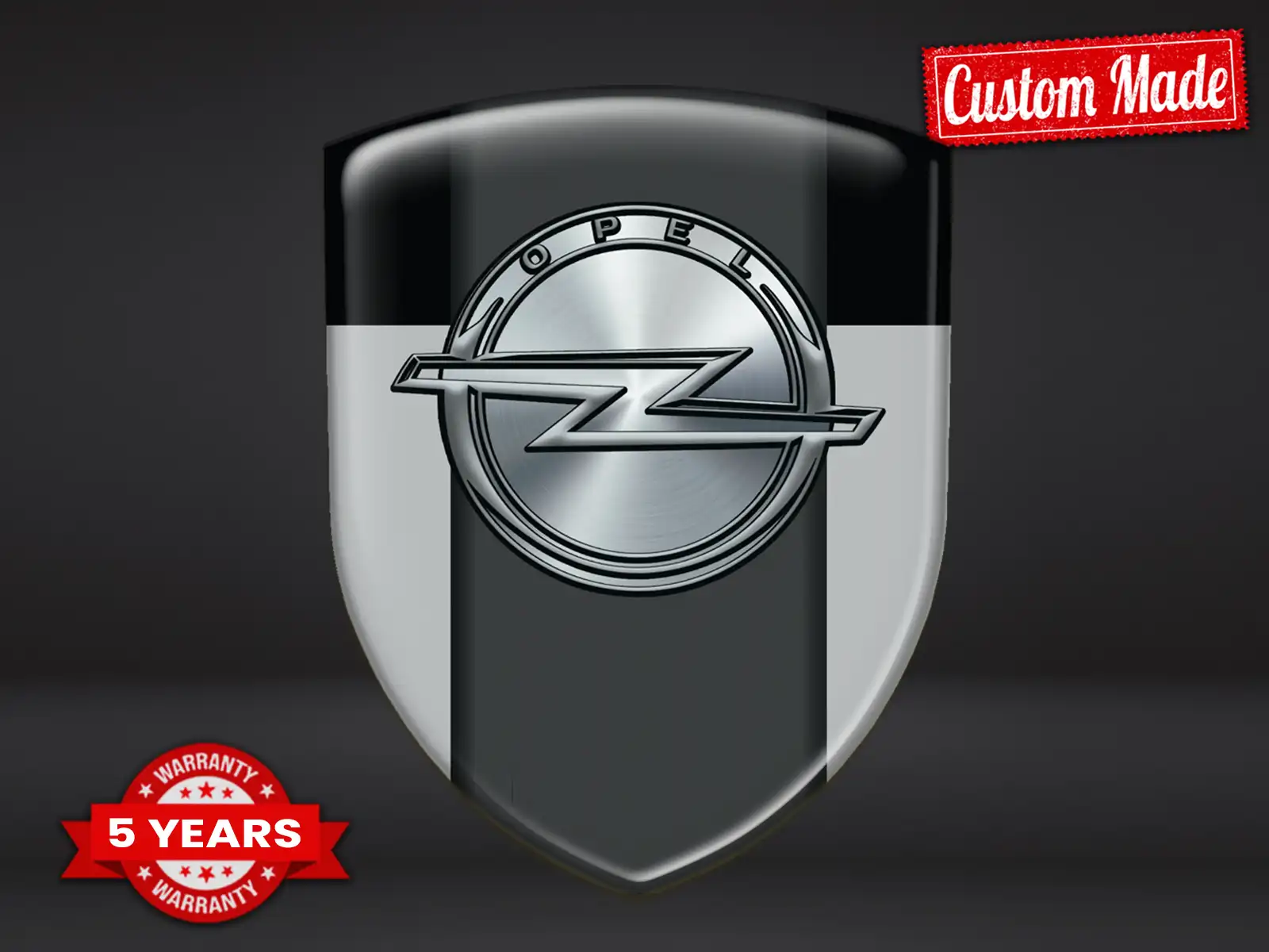 Opel Adesivo Fibra Carbonio Auto Lusso Elegante Creativo